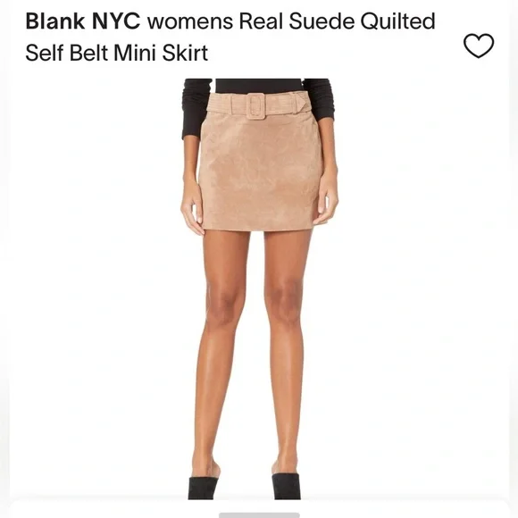 BlankNYC suede mini skirt NWT - Picture 5 of 5
